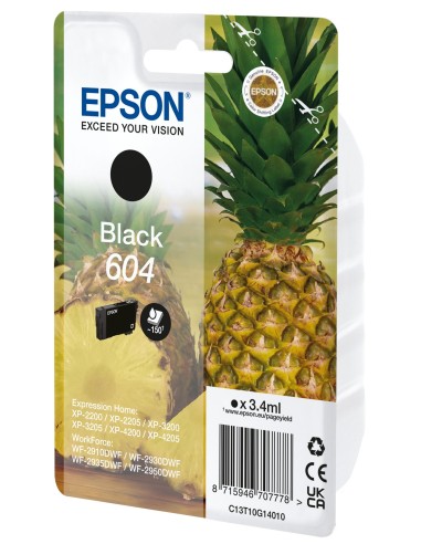 Epson 604 inktcartridge 1 stuk(s) Origineel Zwart