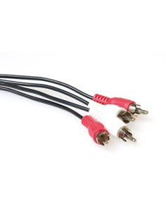 Ewent EW9234 audio kabel 1,2 m 2 x RCA Zwart, Rood, Wit