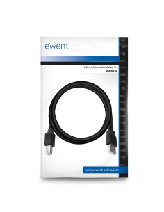 Ewent EW9626 USB-kabel USB 2.0 5 m USB A USB B Zwart