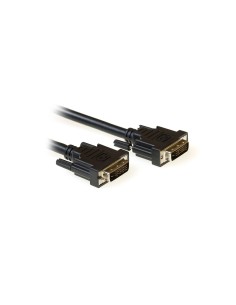 Ewent EW9835 DVI kabel 2 m DVI-D Zwart