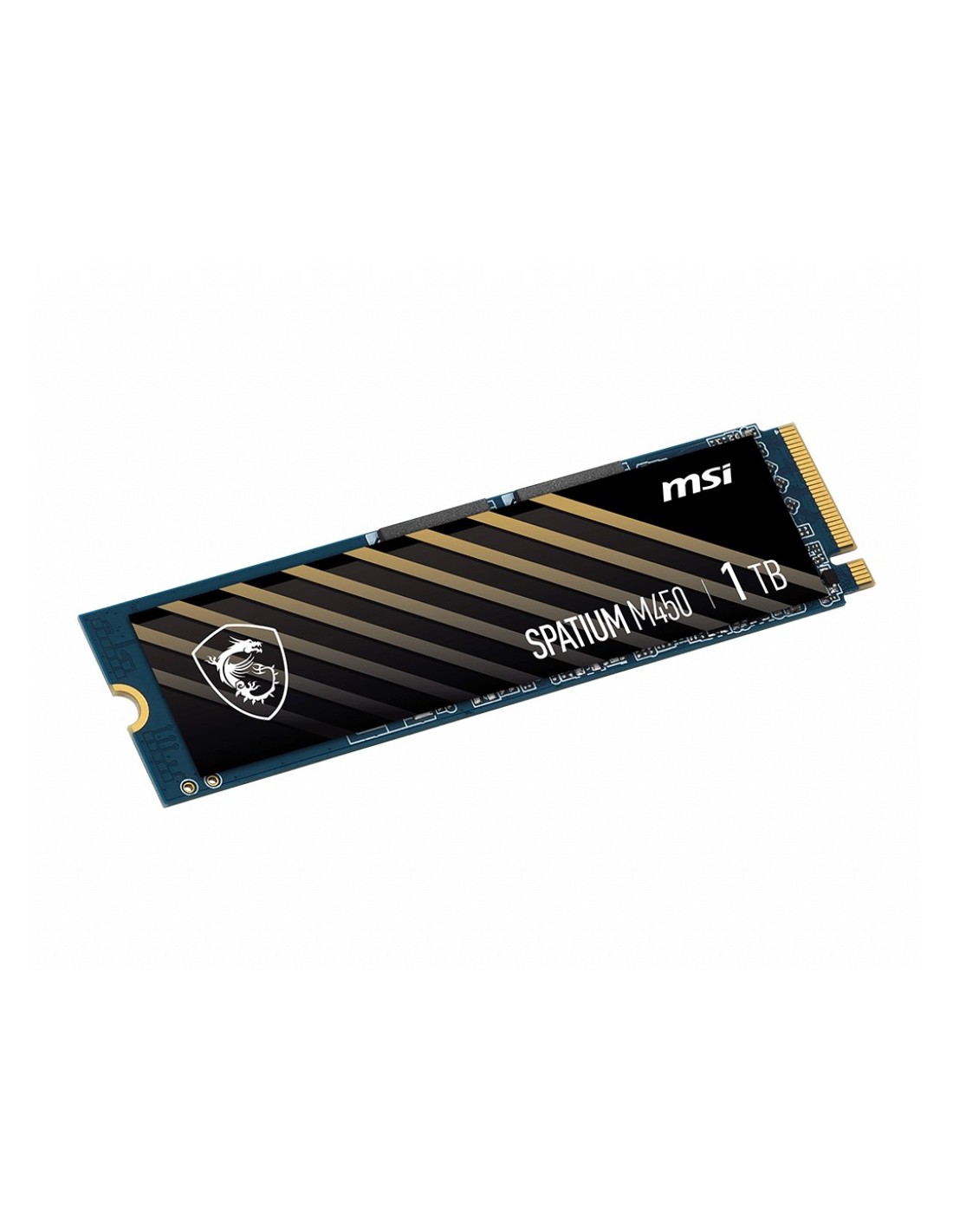 MSI SPATIUM M450 PCIe 4.0 NVMe M.2 1 TB PCI Express 4.0 3D NAND