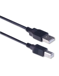 Ewent EW9625 USB-kabel USB 2.0 1 m USB A USB B Zwart