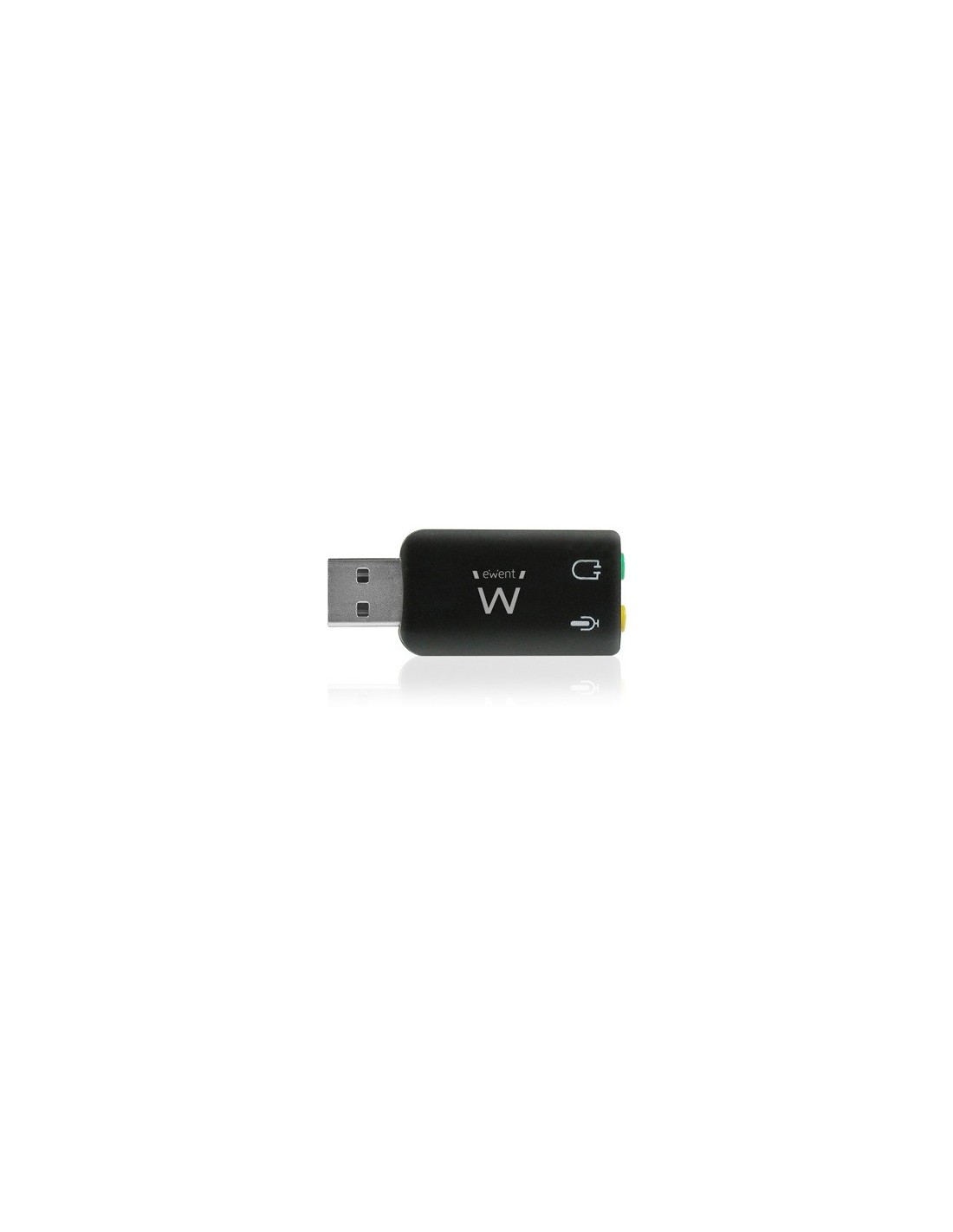 Ewent EW3751 geluidskaart 5.1 kanalen USB