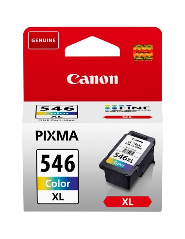 Canon PG-546XL inktcartridge 1 stuk(s) Origineel Hoog (XL) rendement Cyaan, Magenta, Geel