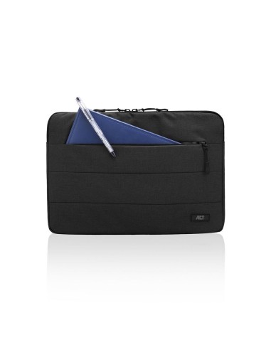 ACT City laptop sleeve voor laptops tot 13,3” gemaakt van gerecyclede plastic flessen