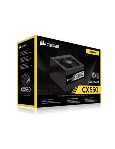 Corsair CX Series CX550 power supply unit 550 W 24-pin ATX ATX Zwart Voeding