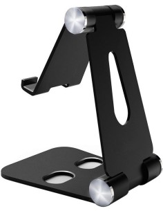 Mobiparts Phone Stand Holder Metal size M - Black