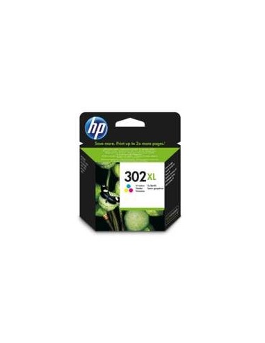 HP 302XL originele high-capacity drie-kleuren inktcartridge