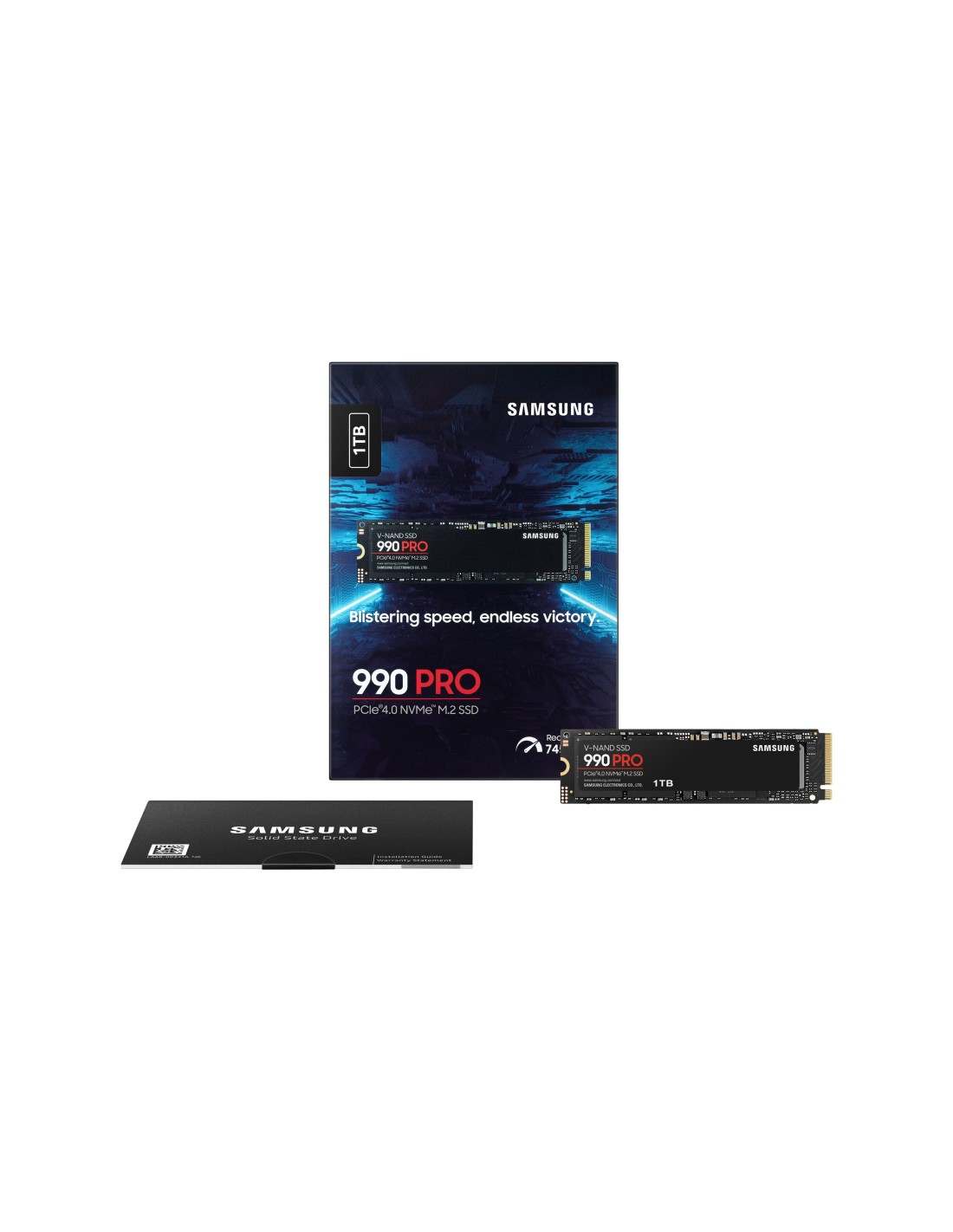 Samsung 990 PRO 1 TB M.2 PCI Express 4.0 NVMe V-NAND MLC