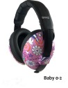 Banz EM033 Earmuffs Gehoorbescherming voor Baby's en Peuters van 0-3 Jaar (peace) Gehoorbescherming