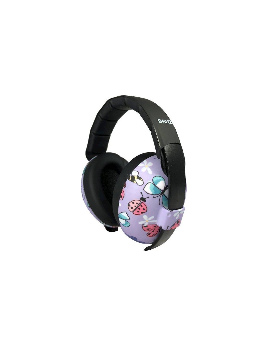 Banz EM054 Earmuffs Gehoorbescherming voor Baby's en Peuters van 0-3 Jaar (Vlinder) Gehoorbescherming