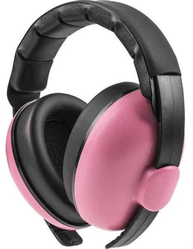 Banz EM010 Earmuffs Gehoorbescherming voor Baby's en Peuters van 0-3 Jaar (Petal Pink) Gehoorbescherming