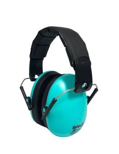 Banz EM025 Earmuffs Gehoorbescherming voor Kinderen van 2-12 Jaar (Lagoon Blue) Gehoorbescherming