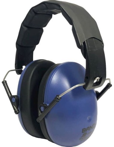 Banz EM065 Earmuffs Gehoorbescherming voor Kinderen van 2-12 Jaar (Navy Blauw) Gehoorbescherming