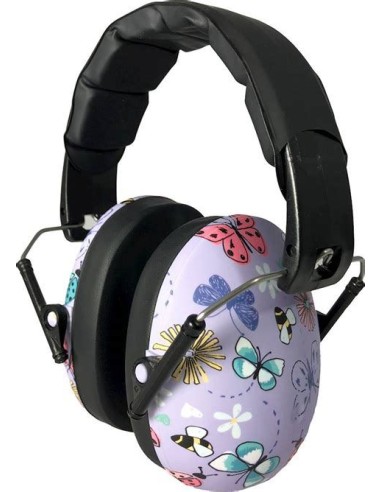 Banz EM055 Earmuffs Gehoorbescherming voor Kinderen van 2-12 Jaar (Vlinder) Gehoorbescherming