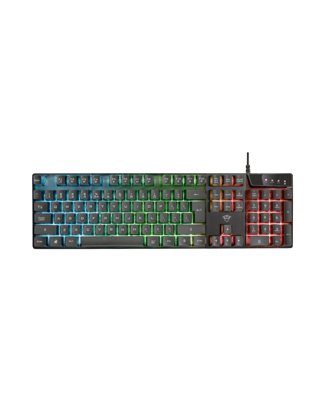 Trust GXT 835 Azor - Gaming Toetsenbord - Qwerty