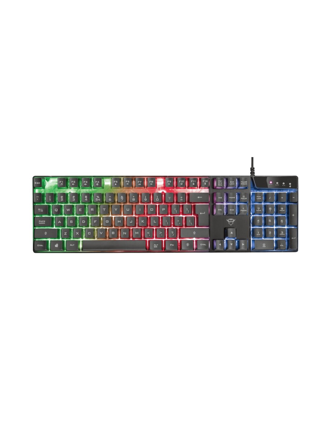 Trust GXT 835 Azor - Gaming Toetsenbord - Qwerty