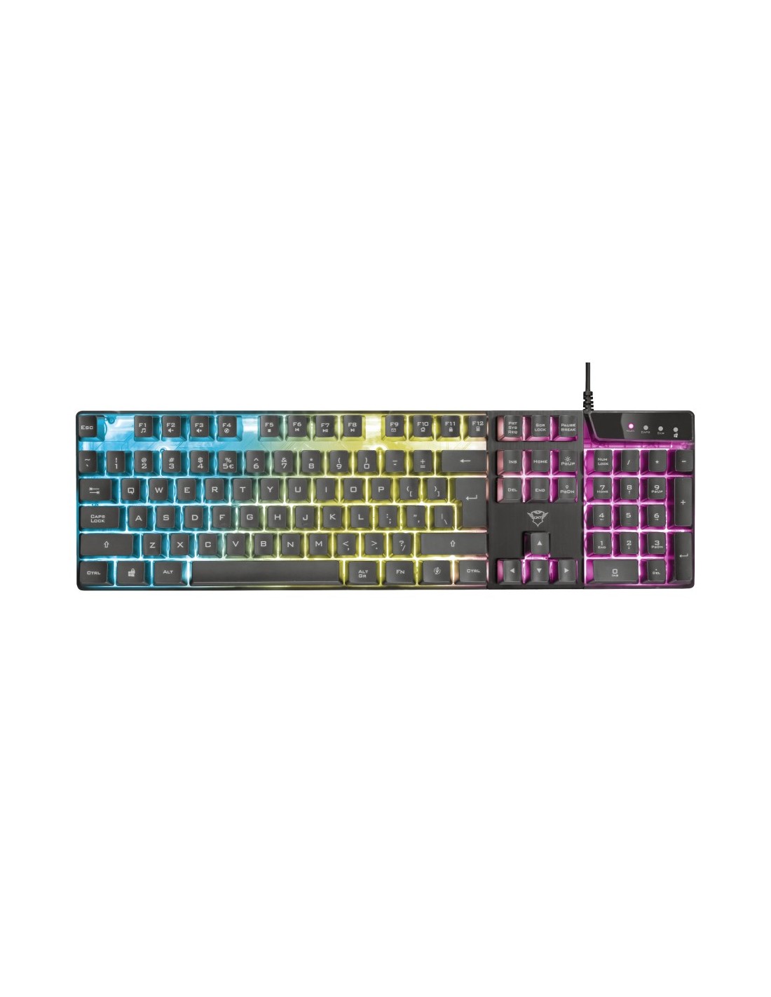 Trust GXT 835 Azor - Gaming Toetsenbord - Qwerty