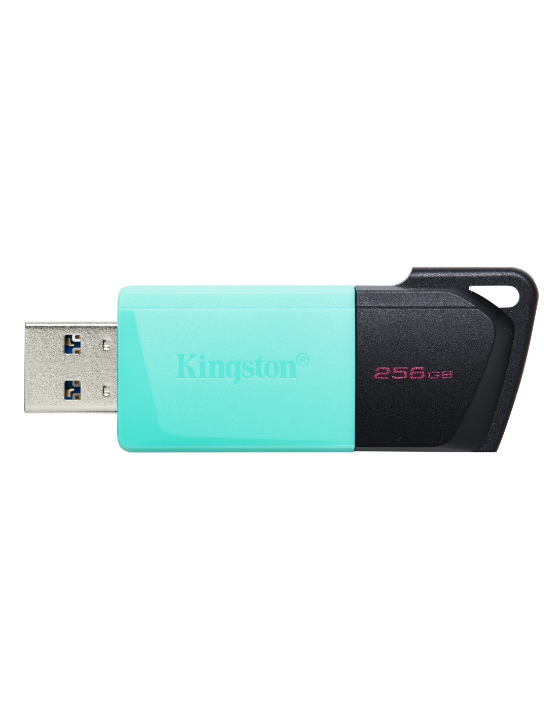 Kingston Technology DataTraveler Exodia M USB flash drive 256 GB USB Type-A 3.2 Gen 1 (3.1 Gen 1) Zwart, Turkoois