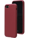 Mobiparts Silicone Cover Apple iPhone 7 8 SE (2020 2022) Plum Red Smartphone accessoires