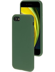 Mobiparts Silicone Cover Apple iPhone 7 8 SE (2020 2022) Forest Green Smartphone accessoires