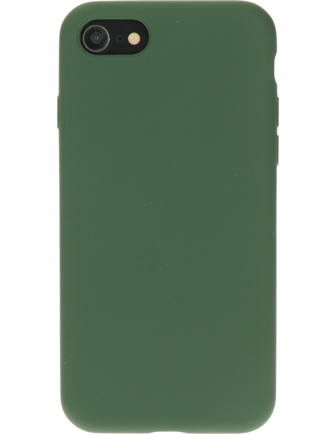 Mobiparts Silicone Cover Apple iPhone 7 8 SE (2020 2022) Forest Green Smartphone accessoires