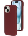 Mobiparts Silicone Cover Apple iPhone 15 Plum Red Smartphone accessoires