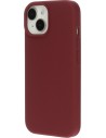 Mobiparts Silicone Cover Apple iPhone 15 Plum Red Smartphone accessoires