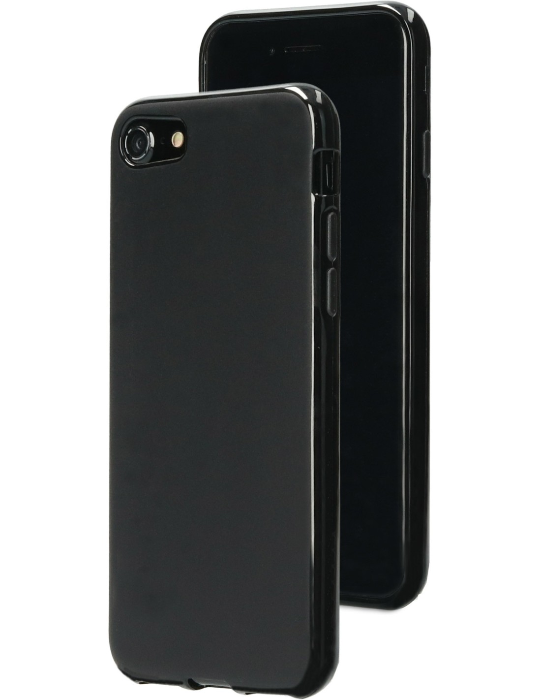 Mobiparts Classic TPU Case Apple iPhone 7 8 SE (2020 2022) Matt Black Smartphone accessoires