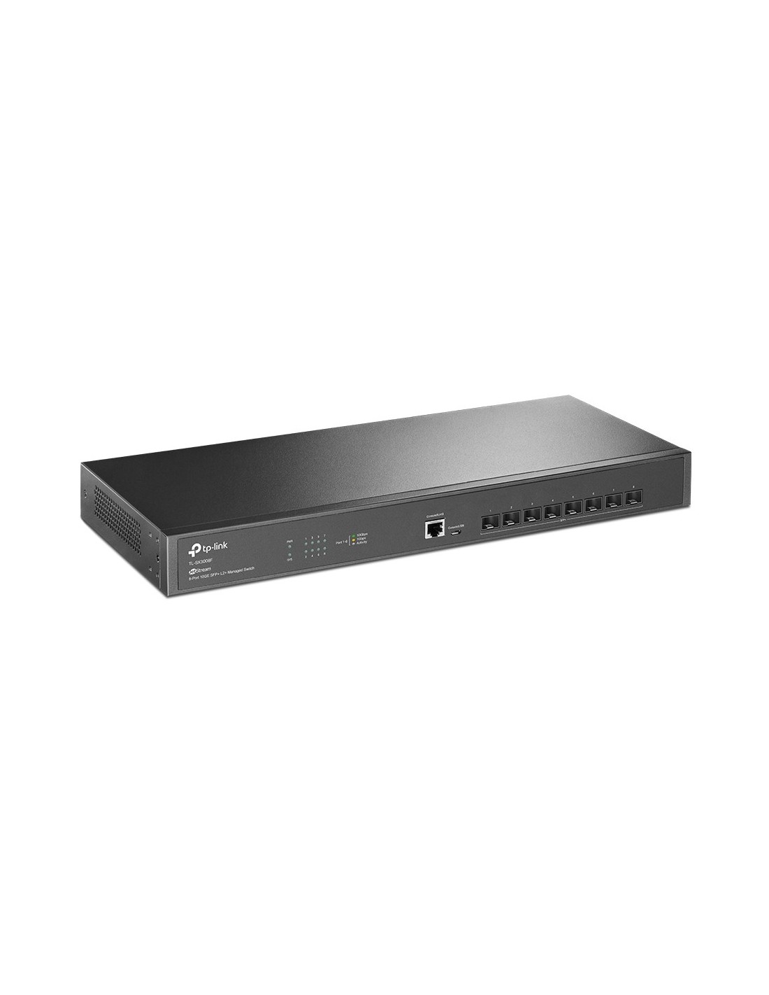 JetStream TM  8-Port 10GE SFP+ L2+ Managed Switch