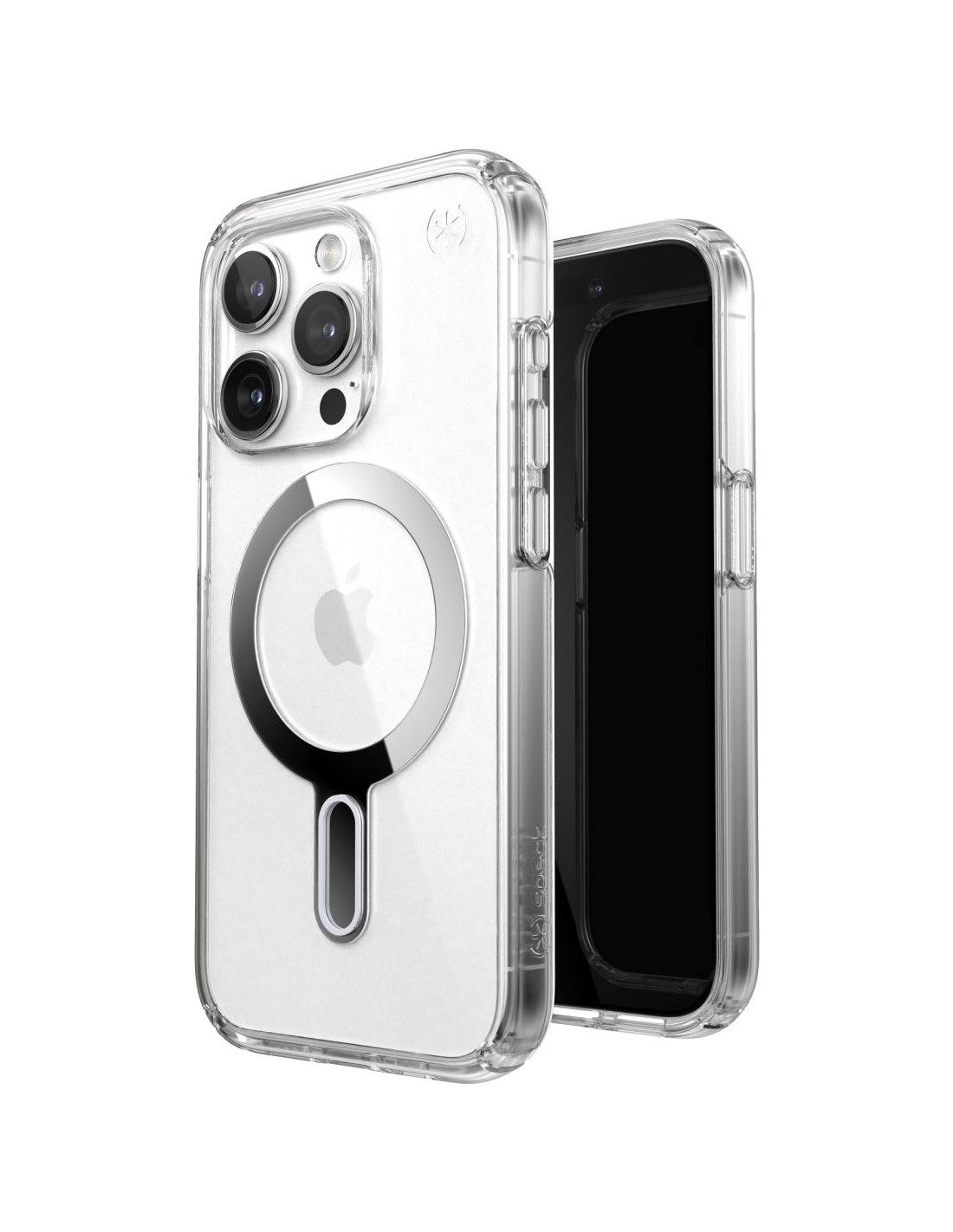 Speck Presidio Clear + ClickLock Apple iPhone 15 Pro Clear - with Microban Smartphone accessoires