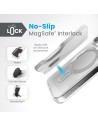 Speck Presidio Clear + ClickLock Apple iPhone 15 Pro Clear - with Microban Smartphone accessoires