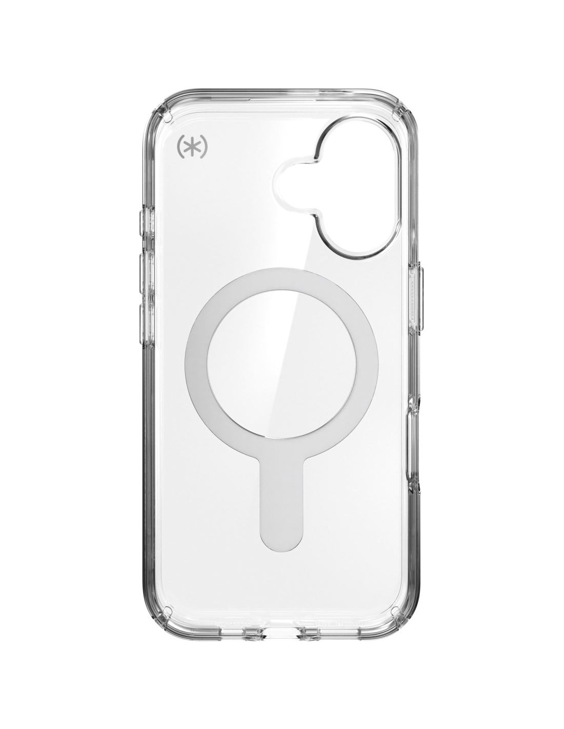 Speck Presidio Perfect Clear + ClickLock Apple iPhone 16 Clear - with Microban Smartphone accessoires