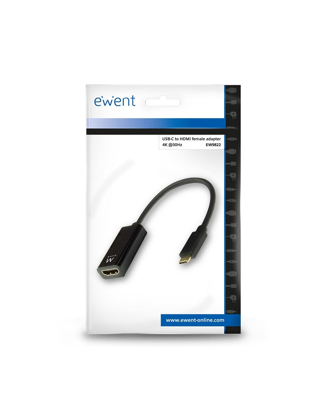 EWENT Converter Type-C - HDMI femal 0.15