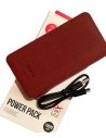 Hama Power Pack FABRIC 10, 10000MAH, CHILL RED  Powerbank