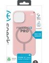 Speck Presidio2 Pro + MS Apple iPhone 15 Dahlia Pink - with Microban Smartphone accessoires