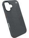 Speck Presidio2 Grip Apple iPhone 16 Charcoal Grey - with Microban Smartphone accessoires