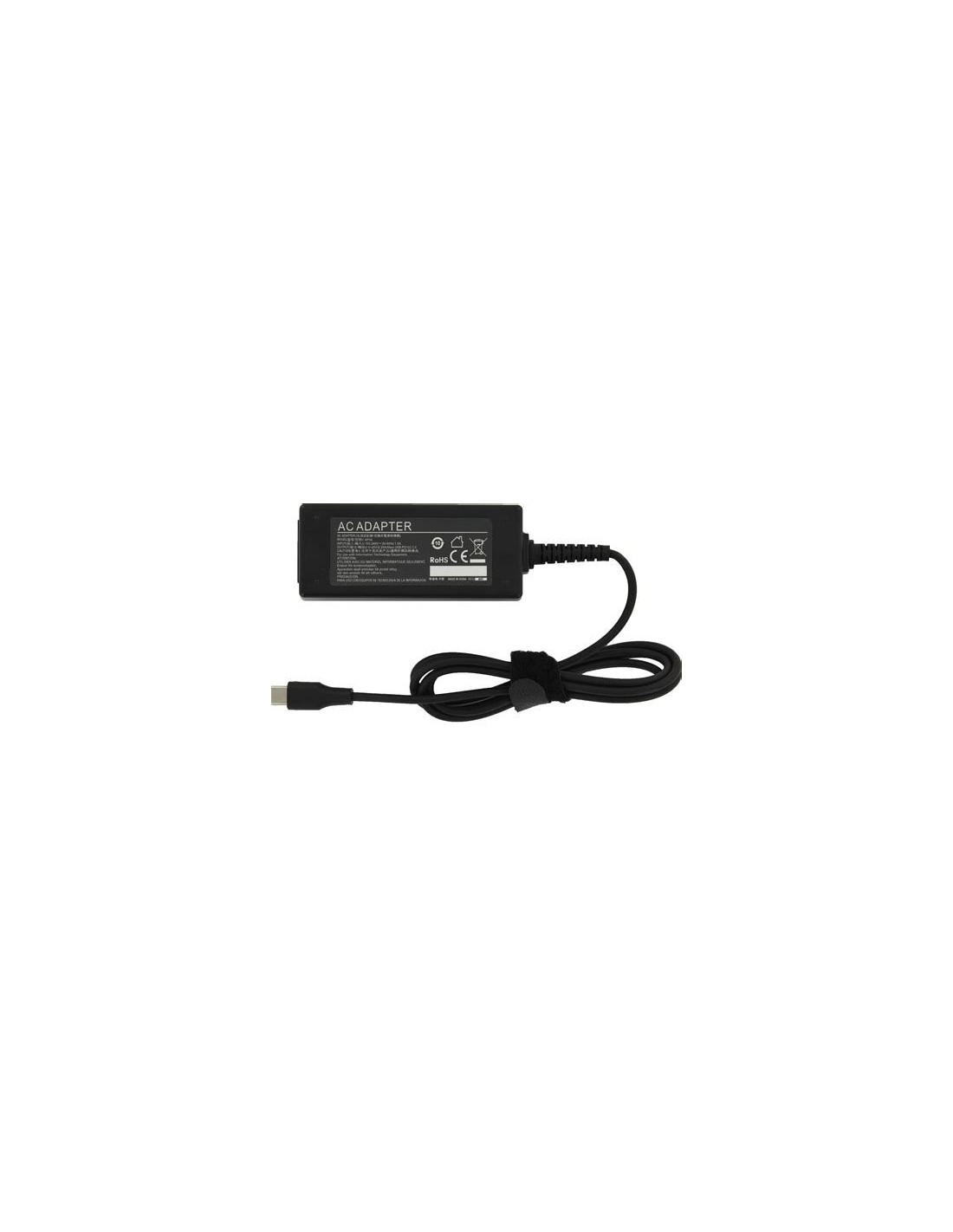 Laptop USB-C AC Adapter 45W Zwart