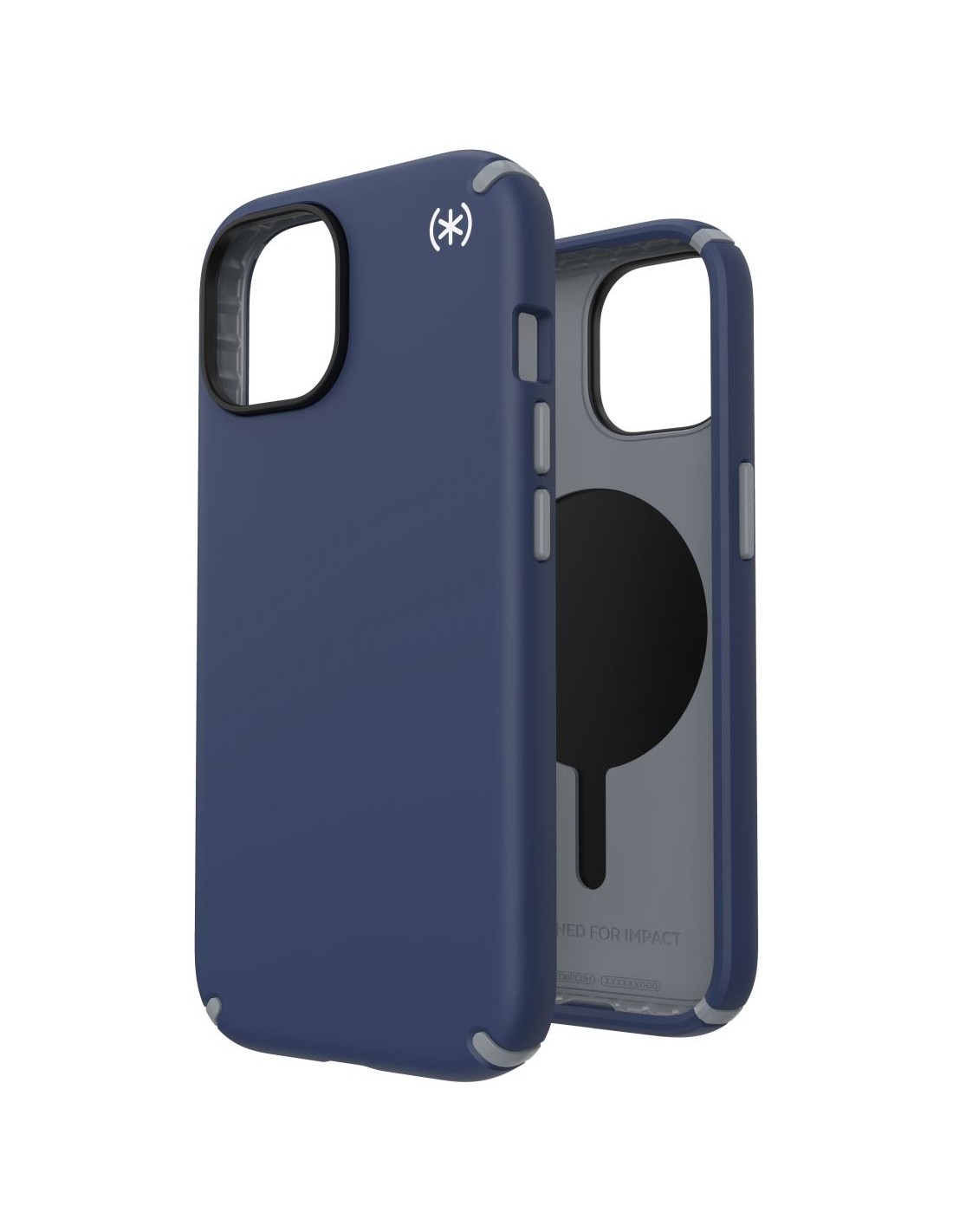 Speck Presidio2 Pro + MS Apple iPhone 15 Coastal Blue - with Microban Smartphone accessoires