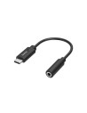 Hama Aux-adapter USB-C-3.5mm jack aansluiting, 90 hoekstekker, zwart Audio