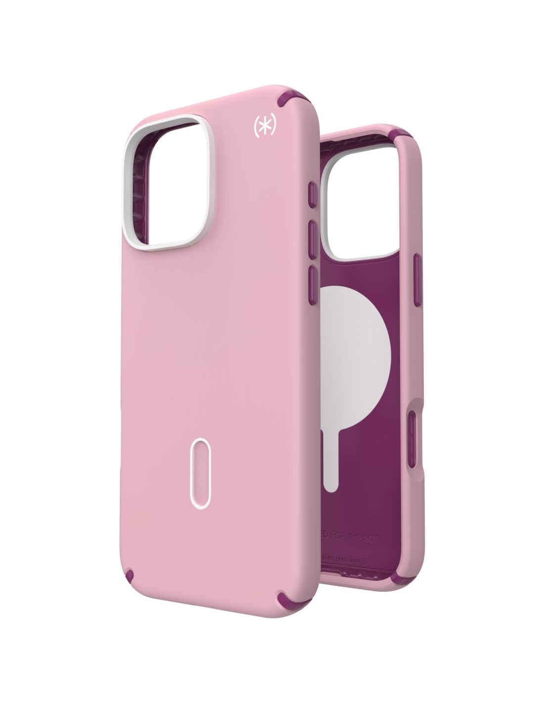 Speck Presidio2 Pro + ClickLock Apple iPhone 16 Pro Max Wednesday Pink - with Microban Smartphone accessoires