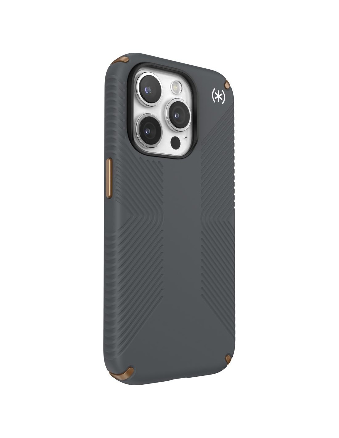 Speck  Presidio2 Grip Apple iPhone 15 Pro Charcoal Grey - with Microban Smartphone accessoires