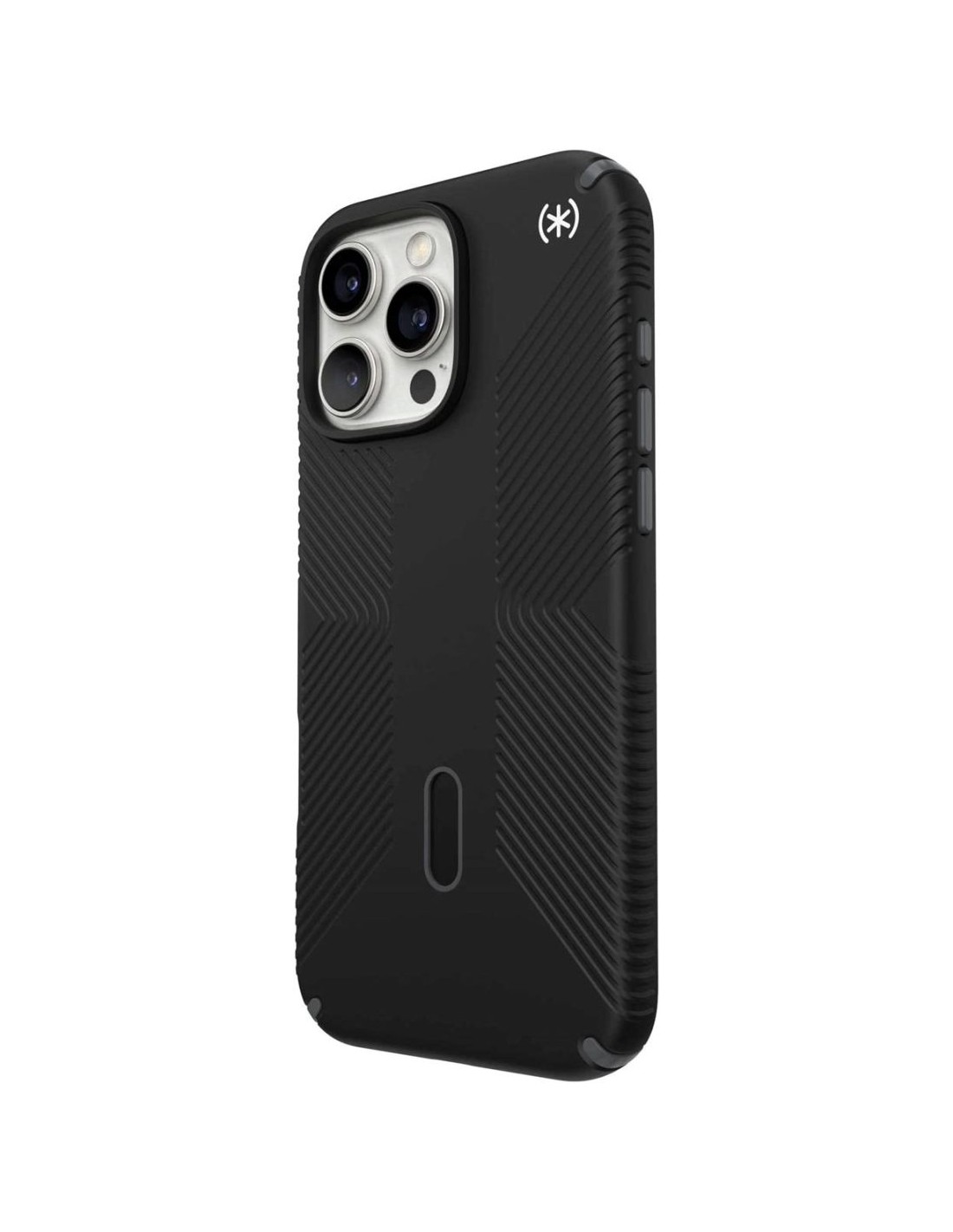 Speck Presidio2 Grip + ClickLock Apple iPhone 16 Pro Max Black - with Microban Smartphone accessoires