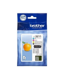 BROTHER LC3211VAL Pack of 4 cartridges