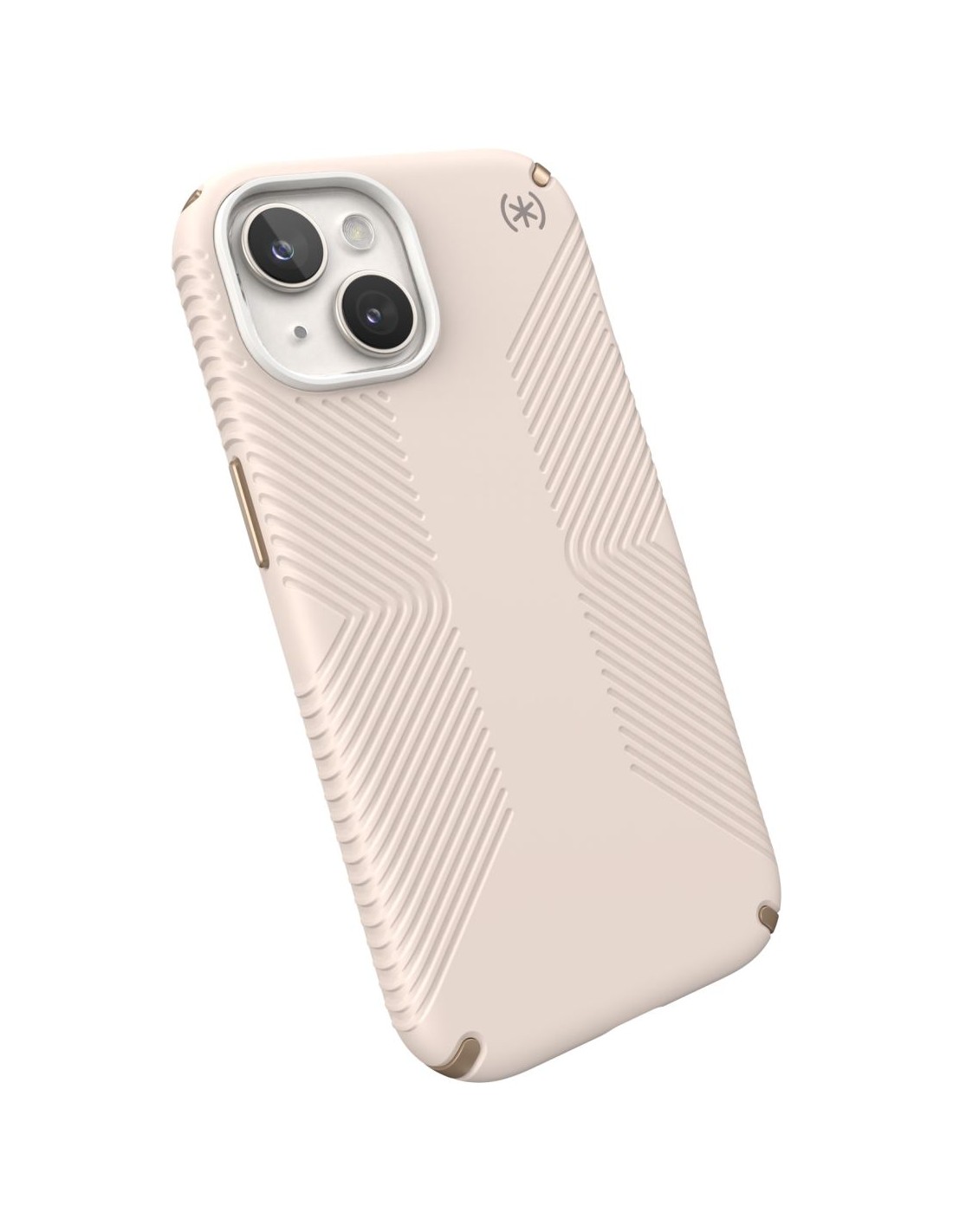 Speck Presidio2 Grip Apple iPhone 15/14/13 Bleached Bone - with Microban Smartphone accessoires