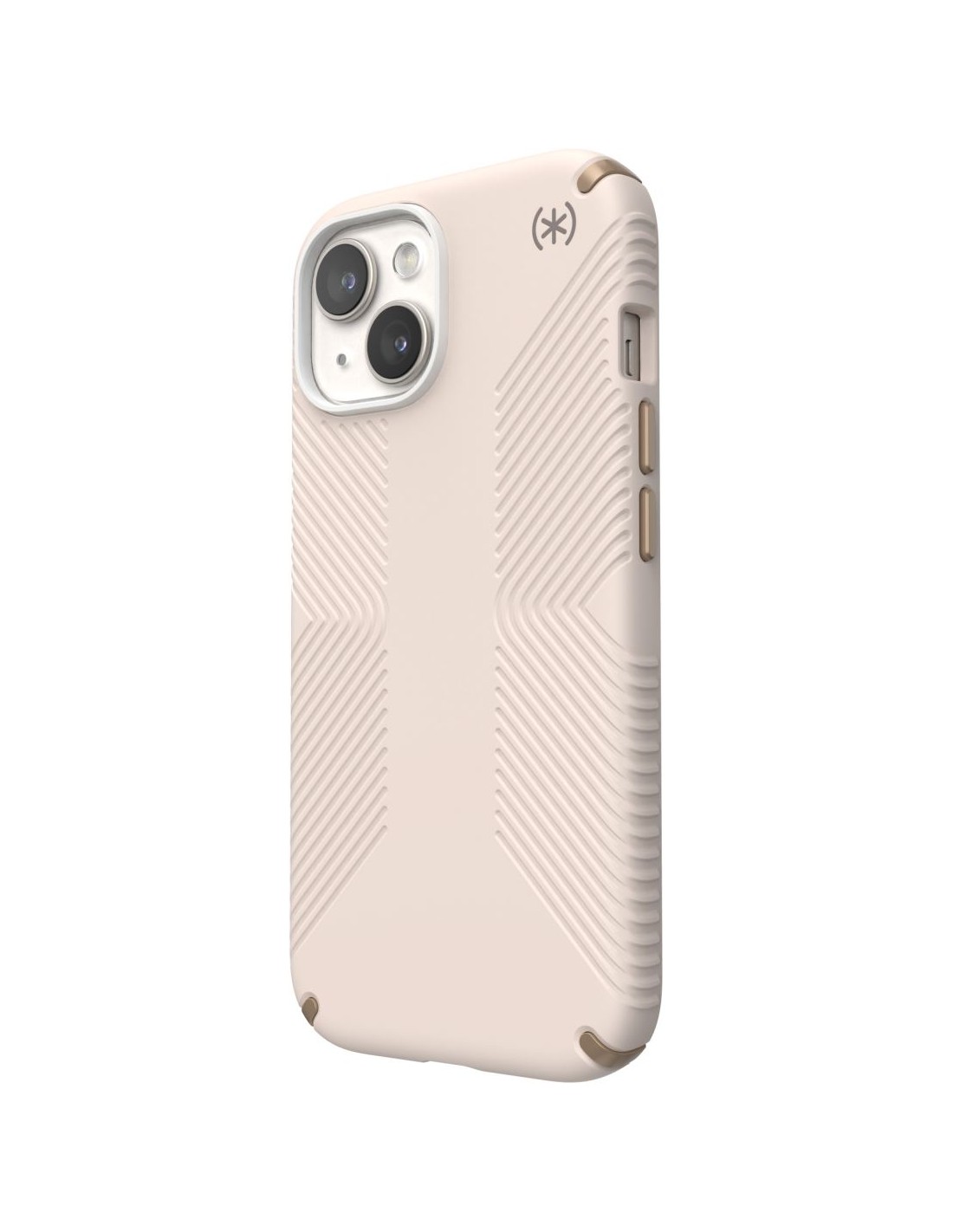 Speck Presidio2 Grip Apple iPhone 15/14/13 Bleached Bone - with Microban Smartphone accessoires