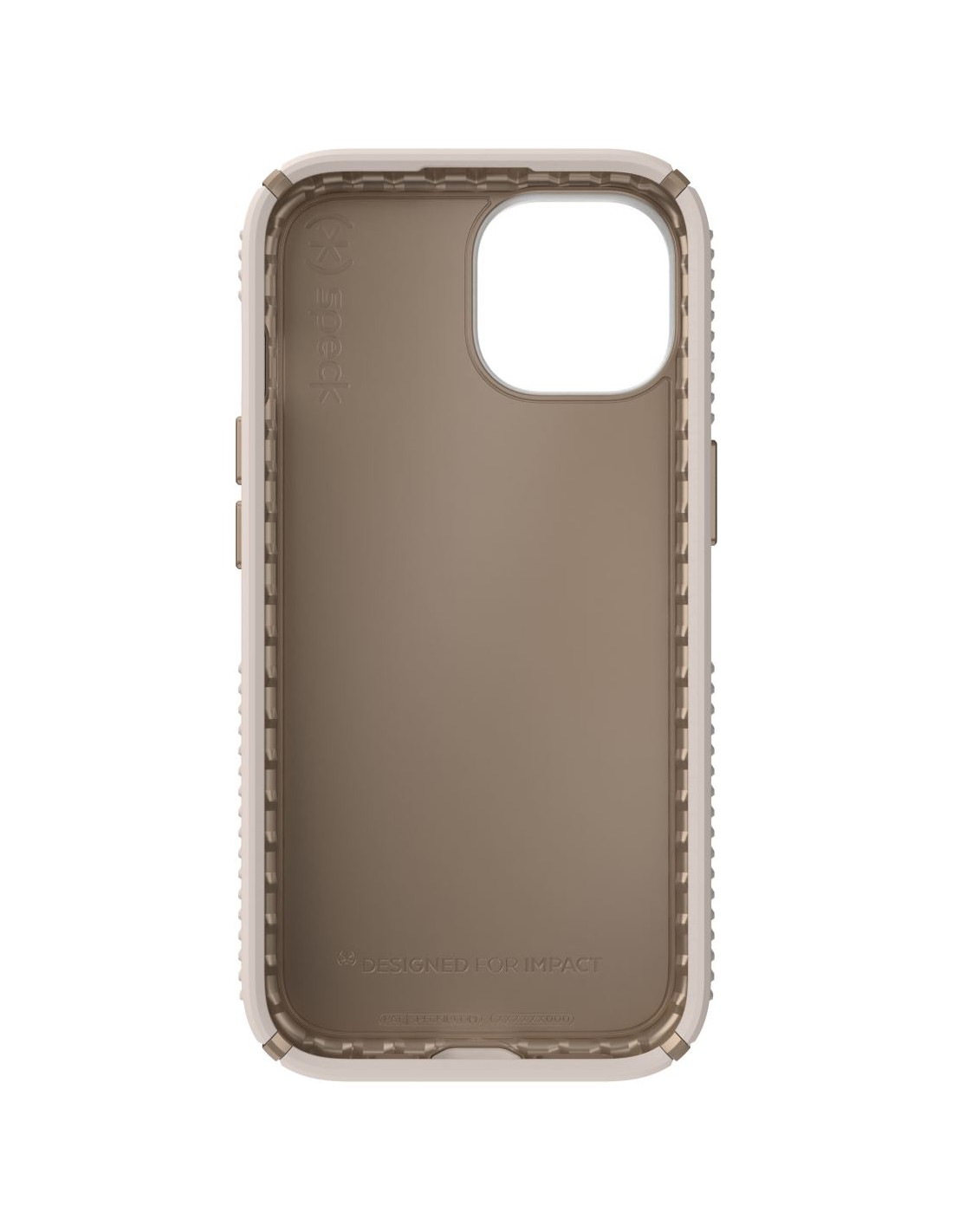 Speck Presidio2 Grip Apple iPhone 15/14/13 Bleached Bone - with Microban Smartphone accessoires