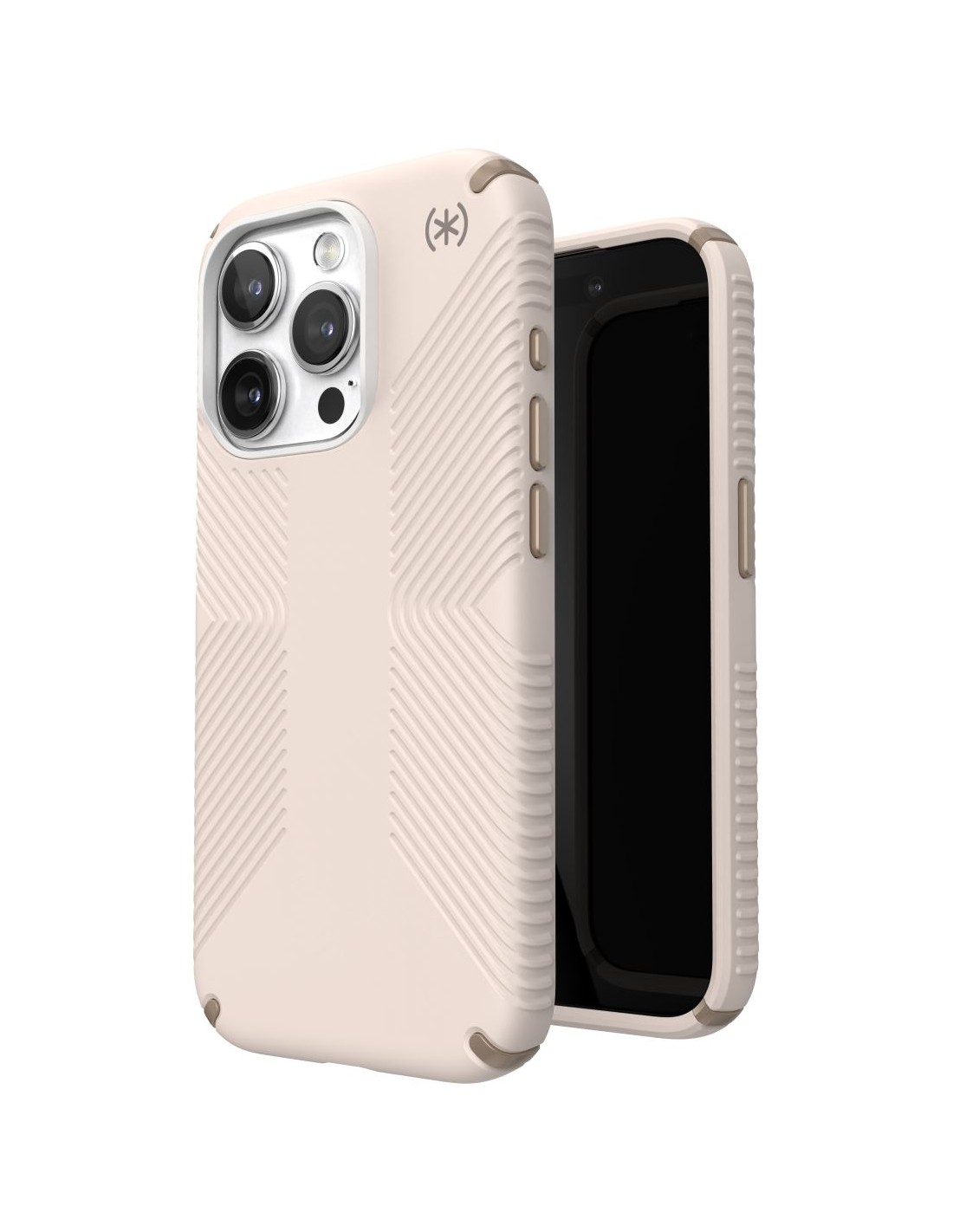 Speck Presidio2 Grip Apple iPhone 15 Pro Bleached Bone -  with Microban