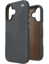 Speck Presidio2 Grip Apple iPhone 16 Charcoal Grey -  with Microban