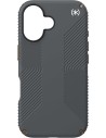 Speck Presidio2 Grip Apple iPhone 16 Charcoal Grey -  with Microban